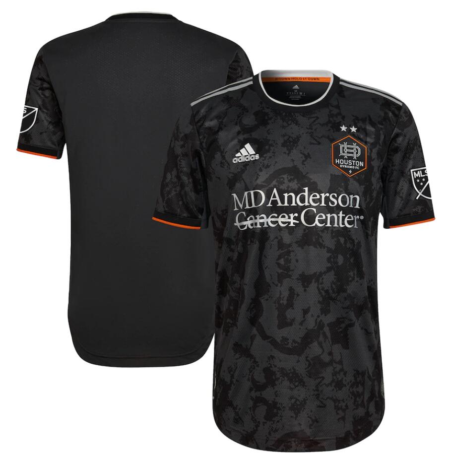 2022/23 Houston Dynamo Away Black Soccer Jersey Shirt Player Version